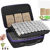 Nage-Bay 120 Slots Seed Storage Box with 25 Envelopes and Tools, Large Sturdy Storage Organizer for Garden Plant Seeds, Seed Bank with Zipper, Label, Funnel, Tweezers, Tray (Seeds Not Included)