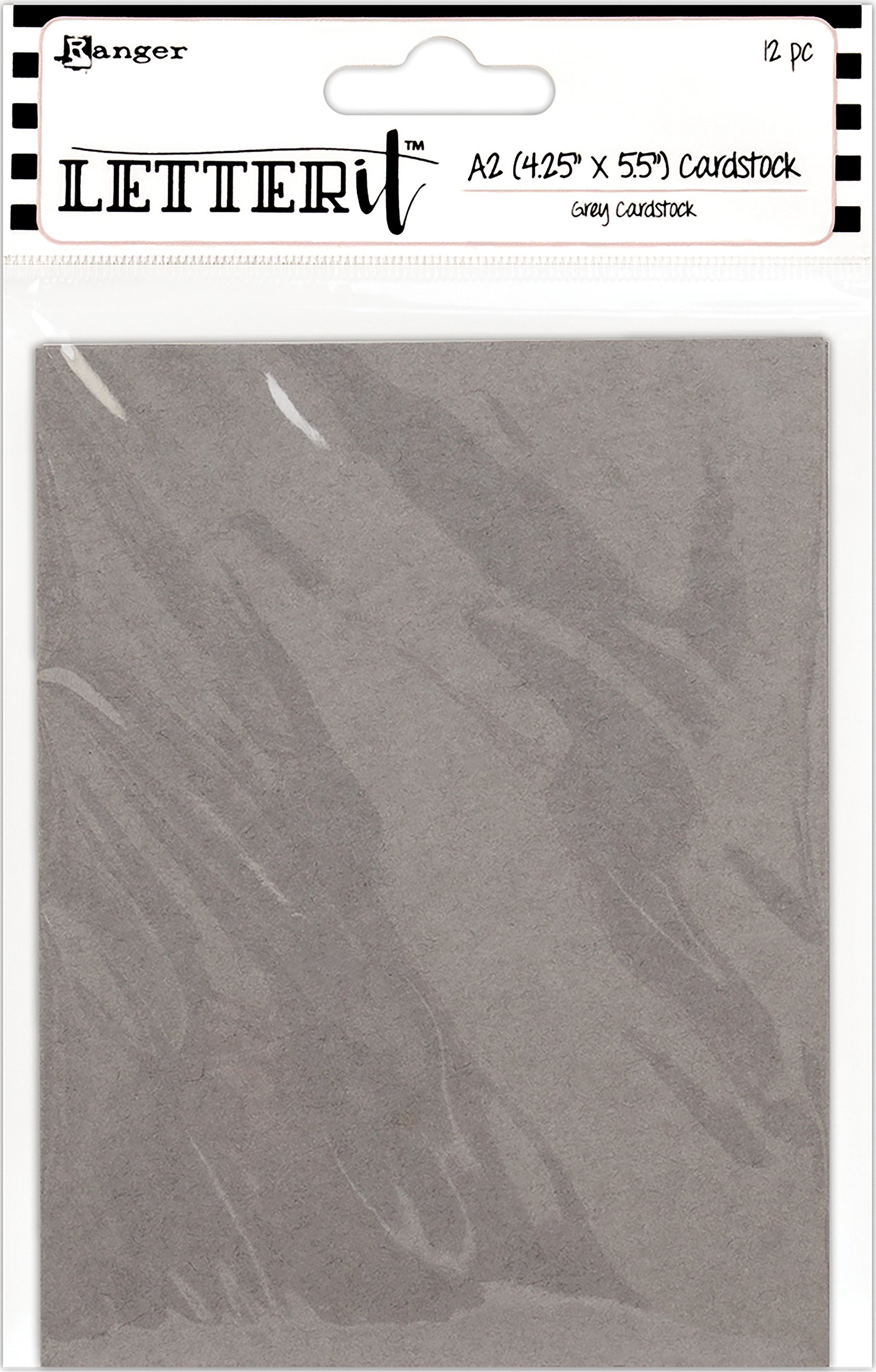 Ranger Cardstock, Paper, Grey, 14.5 x 12 x 0.4 cm