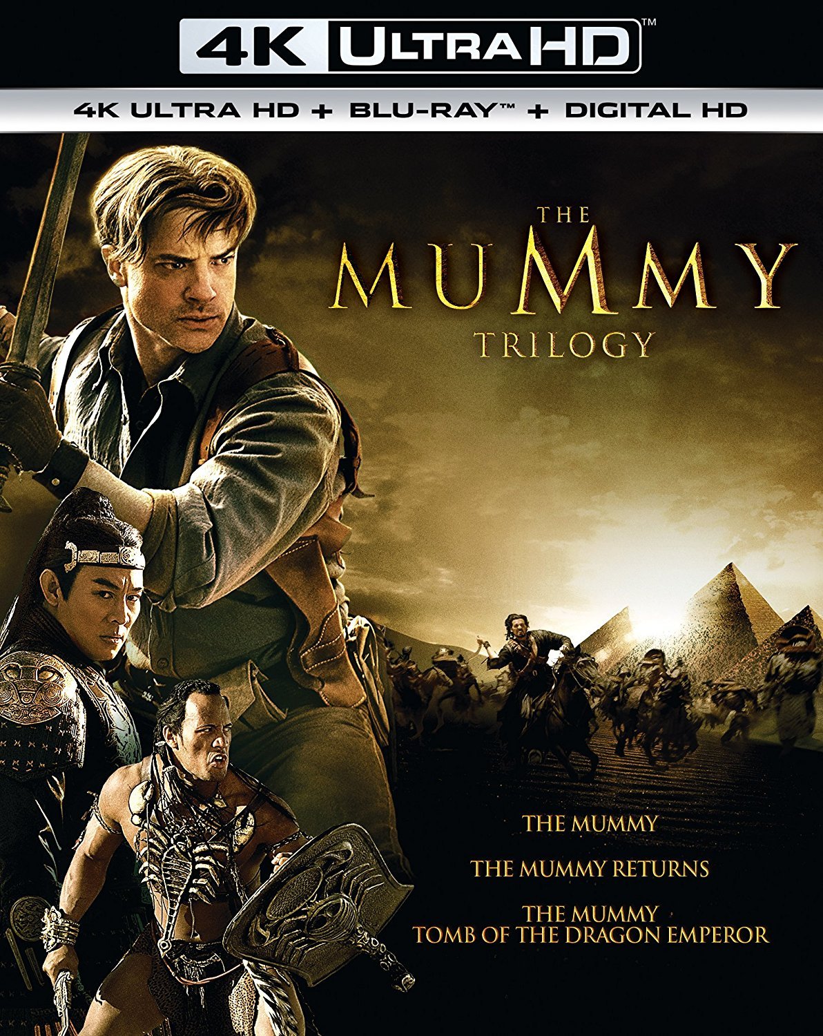 The Mummy Trilogy [4K ultra HD + Blu-ray] Image