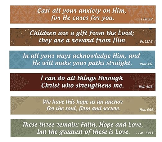 Hogar y más allá de versículo de la Biblia cristiana imanes ...