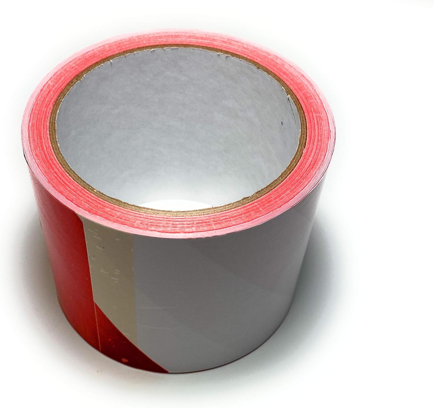 Barrier Tape, Hazard Tape, Red and White Tape, Construction Tape, Danger Tape, Do Not Cross, Warning Cordon Non Adhesive 75mm x 100m - Image 3