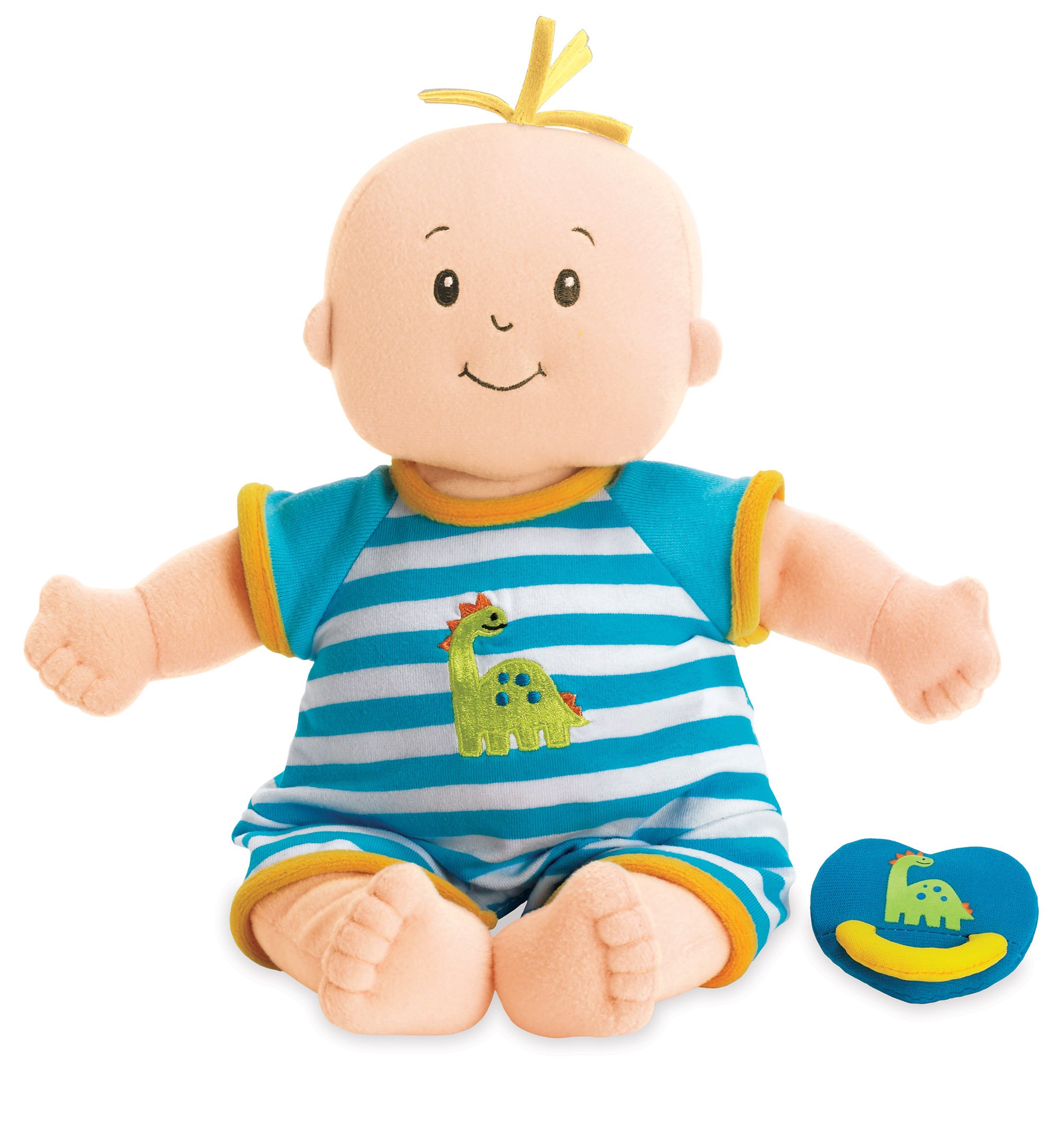 Manhattan Toy Baby Stella Boy Soft Nurturing First Baby Doll for Ages 1 Year and Up, 38.1cm, Blue