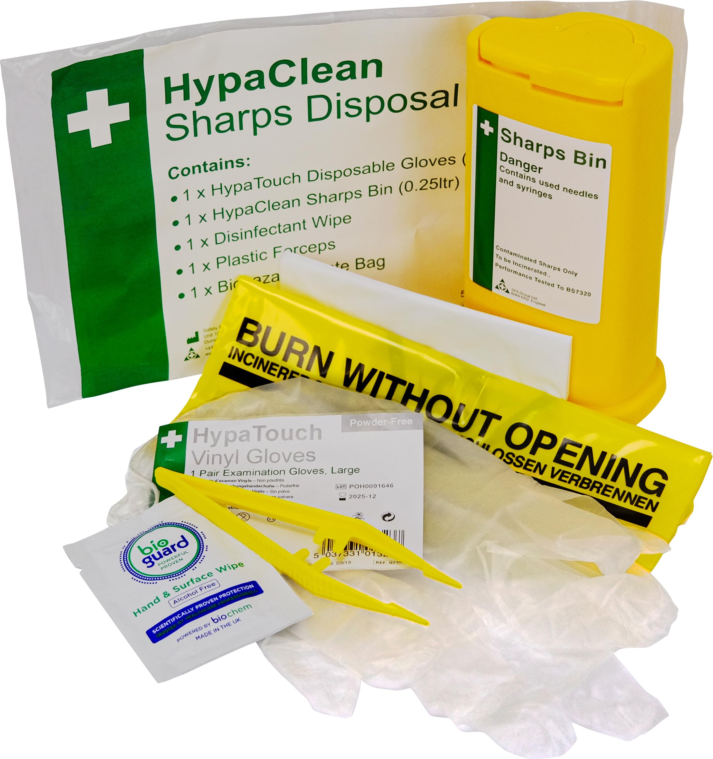 Sharps Disposal Pack (1 Application)