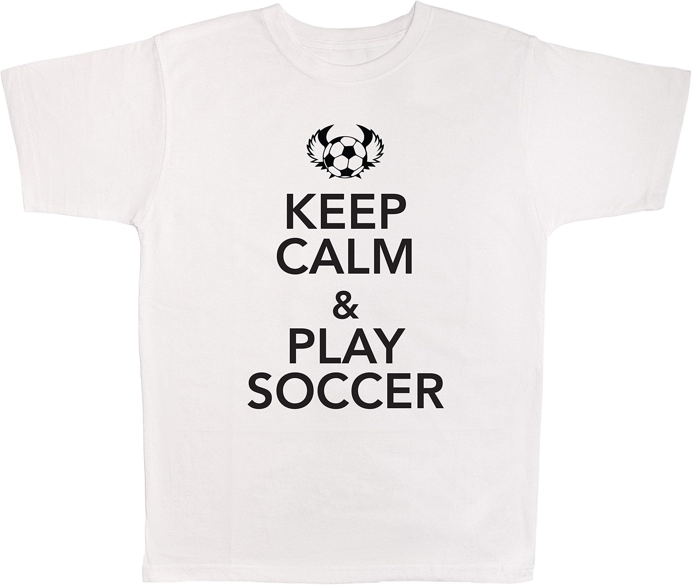 4 All Times Keep Calm and Play Soccer T-Shirt