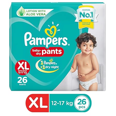 pampers pants xl 26 price