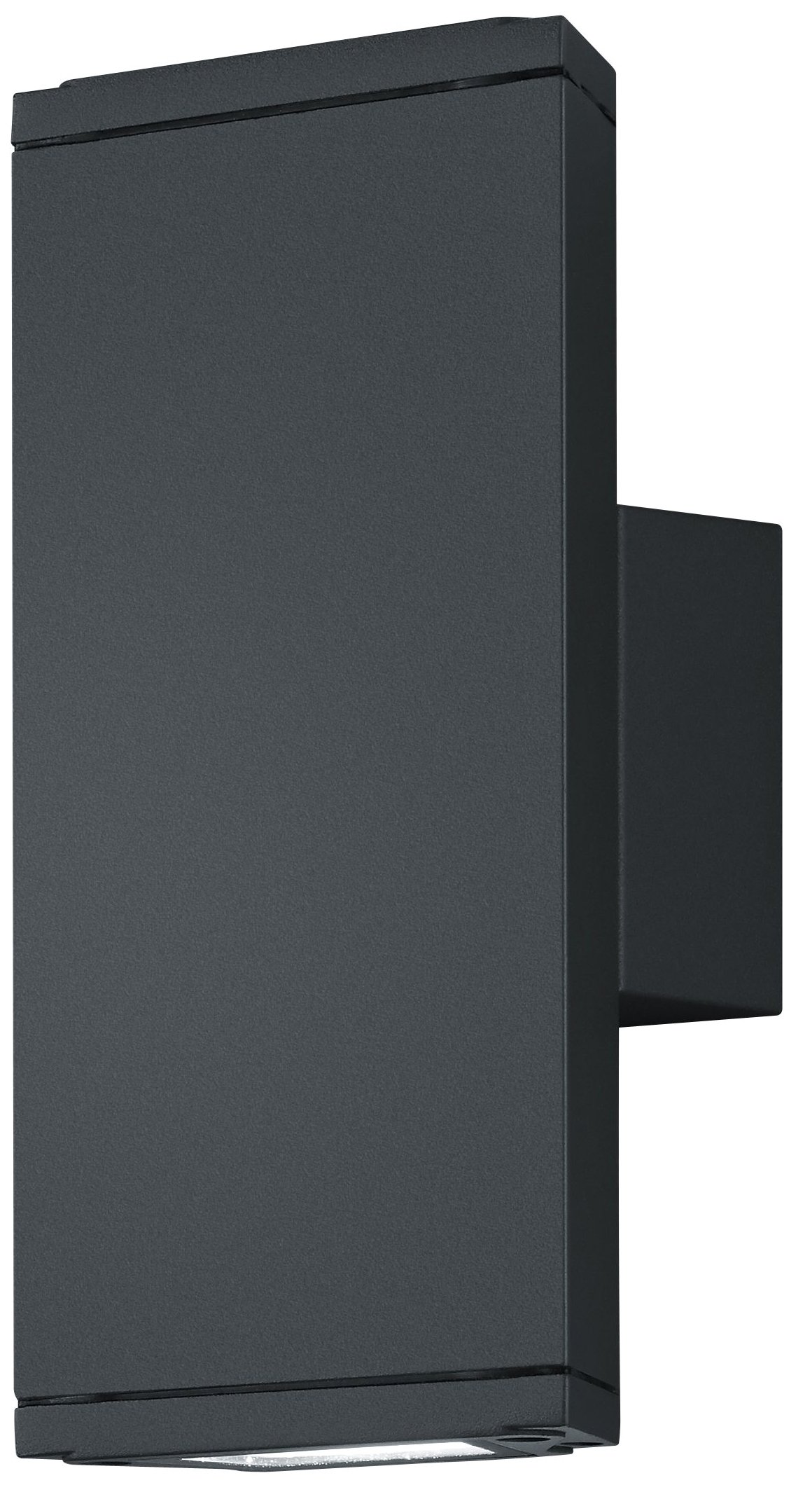 Trio Leuchten Colorado Cast Aluminium LED Outdoor Wall Light, charcoal 3 wattsW