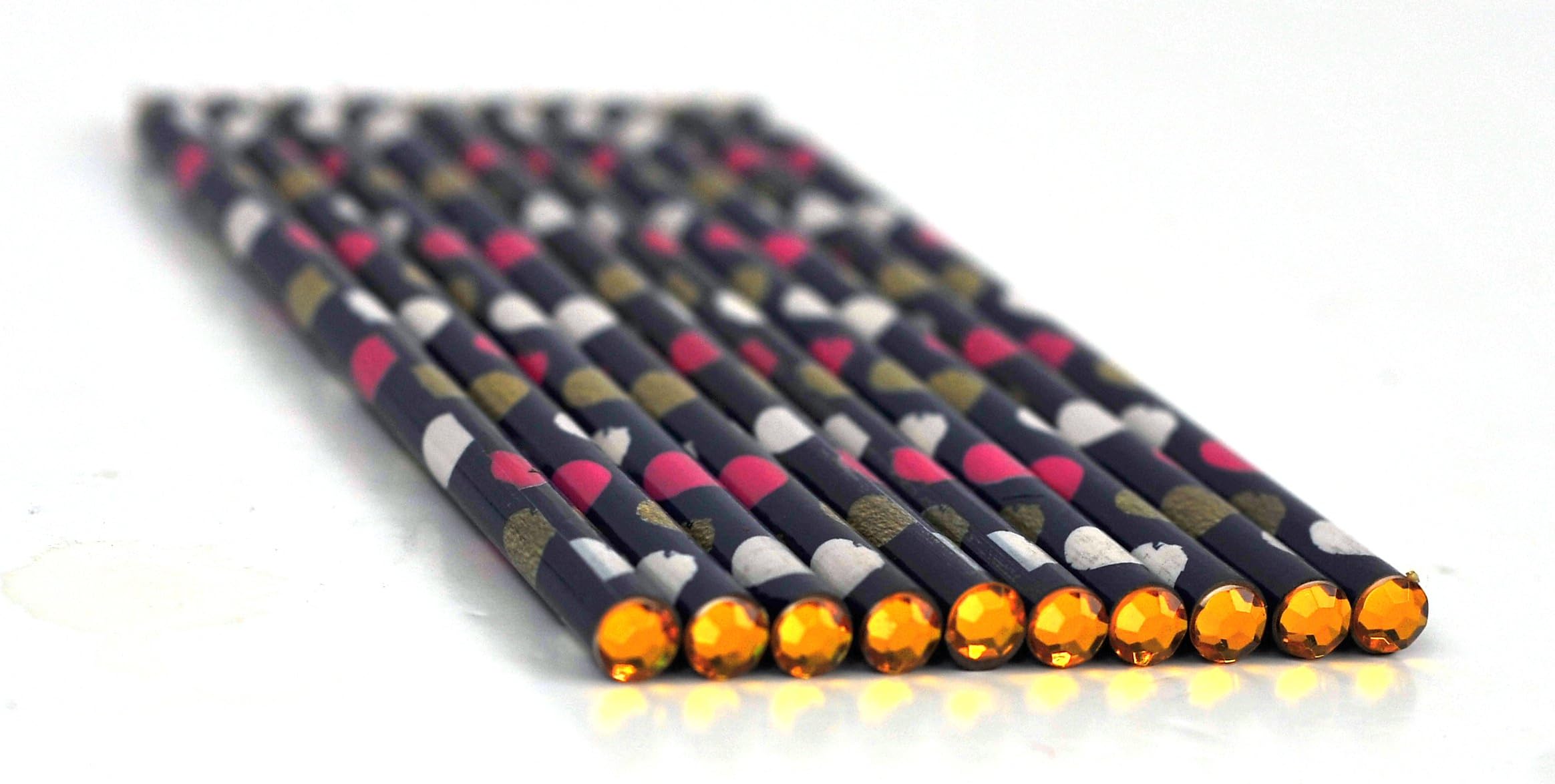 iCompact - Gem HB Pencils Creative Big Diamond Crystal - 10pcs