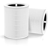 Core 600S Replacement Filter Compatible with LEVOIT Core 600S-RF & Core 600S-P Air Filter, 3-in-1 High-Efficiency Filter Core 600S for Home Large Room, 2 Pack