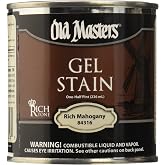 Old Masters 158794 84316 Hpt Deep Red Gel Stain, Rich Mahogany
