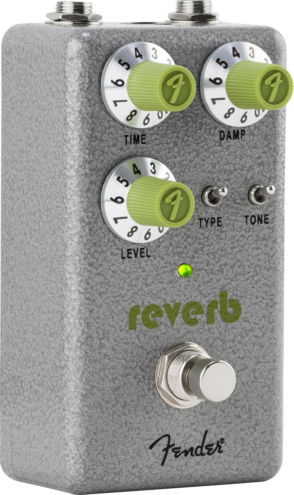 Fender Hammertone Reverb Guitar Effect Pedal Three Modes True Bypass Aluminum