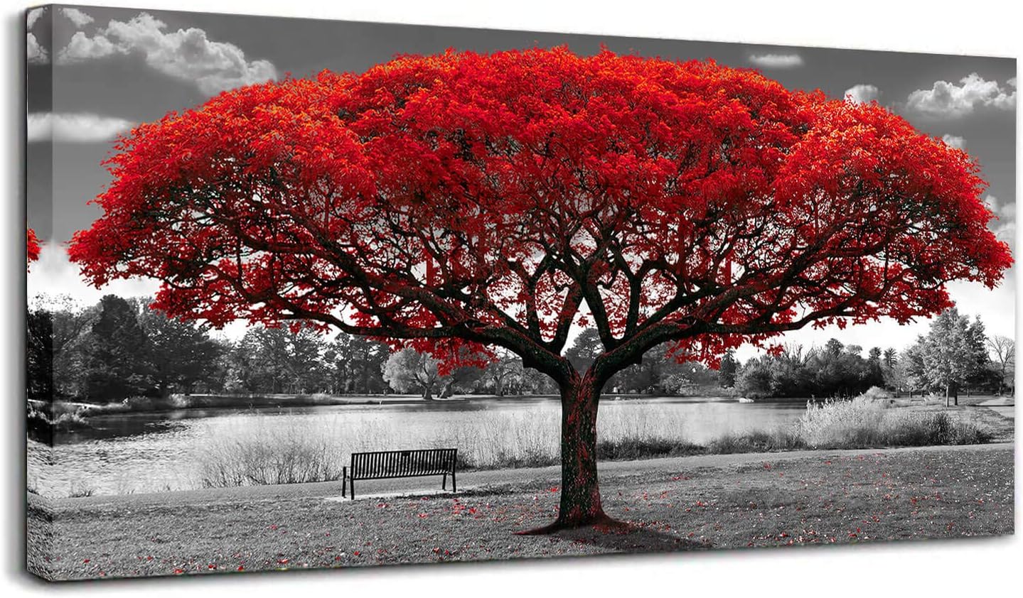 Best wall pictures for living room clearance red