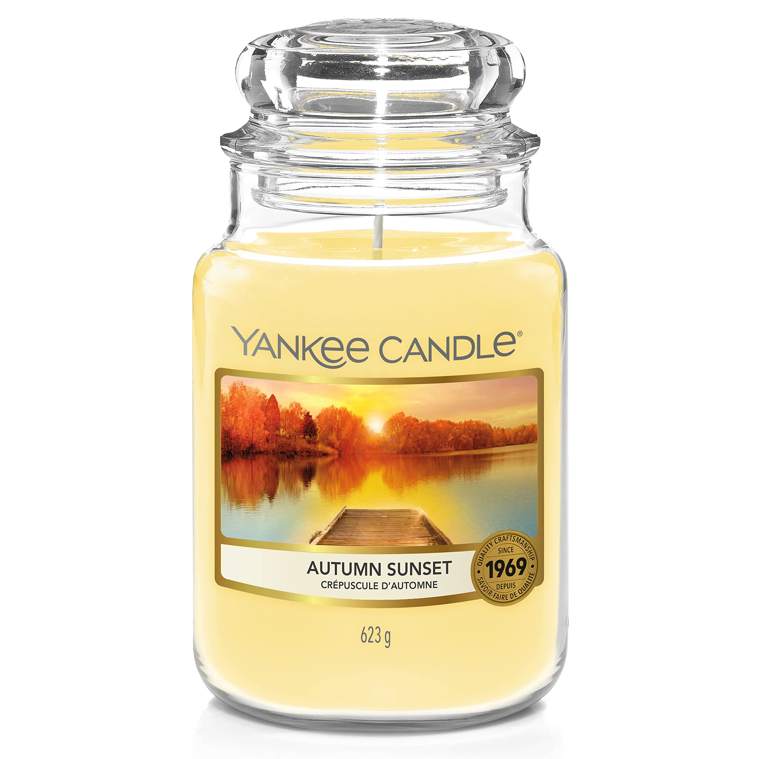 Yankee Candle Candle, Autumn Sunset, Large, 1631617E