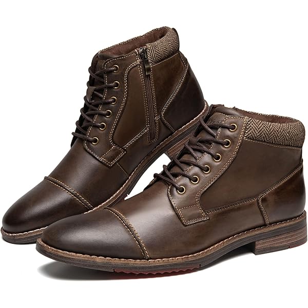 靴 Leather Derby Boots Amazon.com: Jeder S Stylish Genuine Leather Derby Boots for