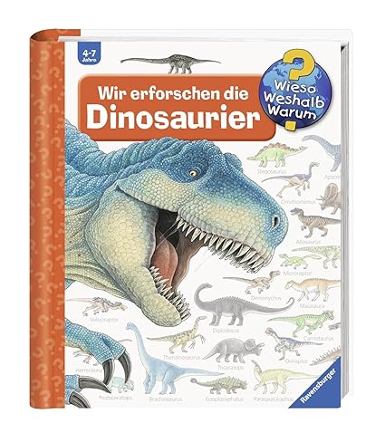 Ravensburger Kinder Sachbuch Wieso? Weshalb? Warum? - Wir erforschen die Dinosaurier