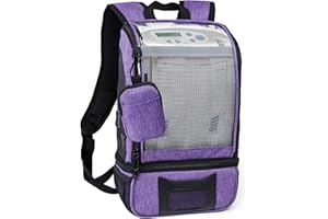 BAGSFY Oxygen Concentrator Backpack for Inogen One G5, G3, Rove 6, Lightweight Machine Carrying Bag for Inogen One G5 Accessories and Battery.
