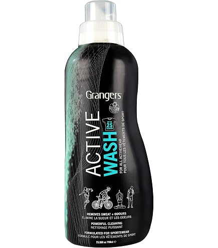 Lessive Grangers Performance Wash – 12 Lavages, Pour Vêtements Techniques Et Imperméables, Sans Résidu !