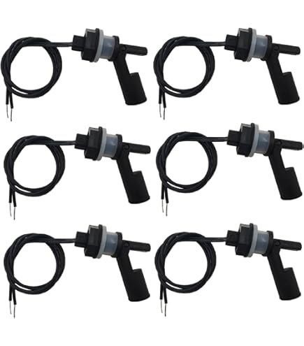 Anndason 6 Pieces Plastic PP Float Switch Fish Tank Liquid