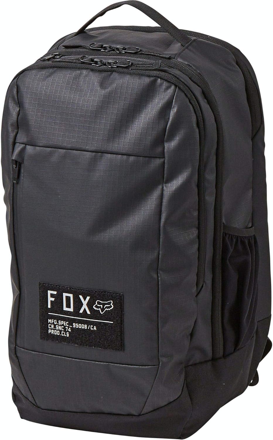 fox laptop backpack black