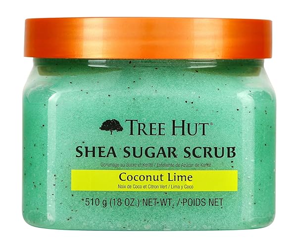 TREE HUT SHEA SUGAR BODY SCRUB COCONUT LIME 18 OZ