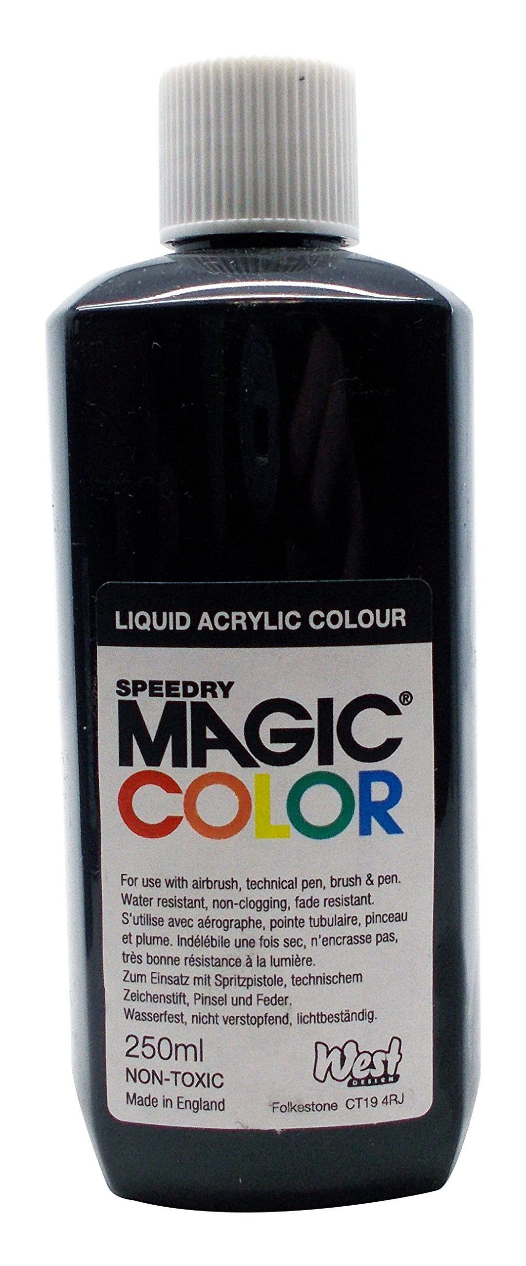 Magic Color 250ml Quasar Black, Acrylic, 5 x 5 x 14 cm