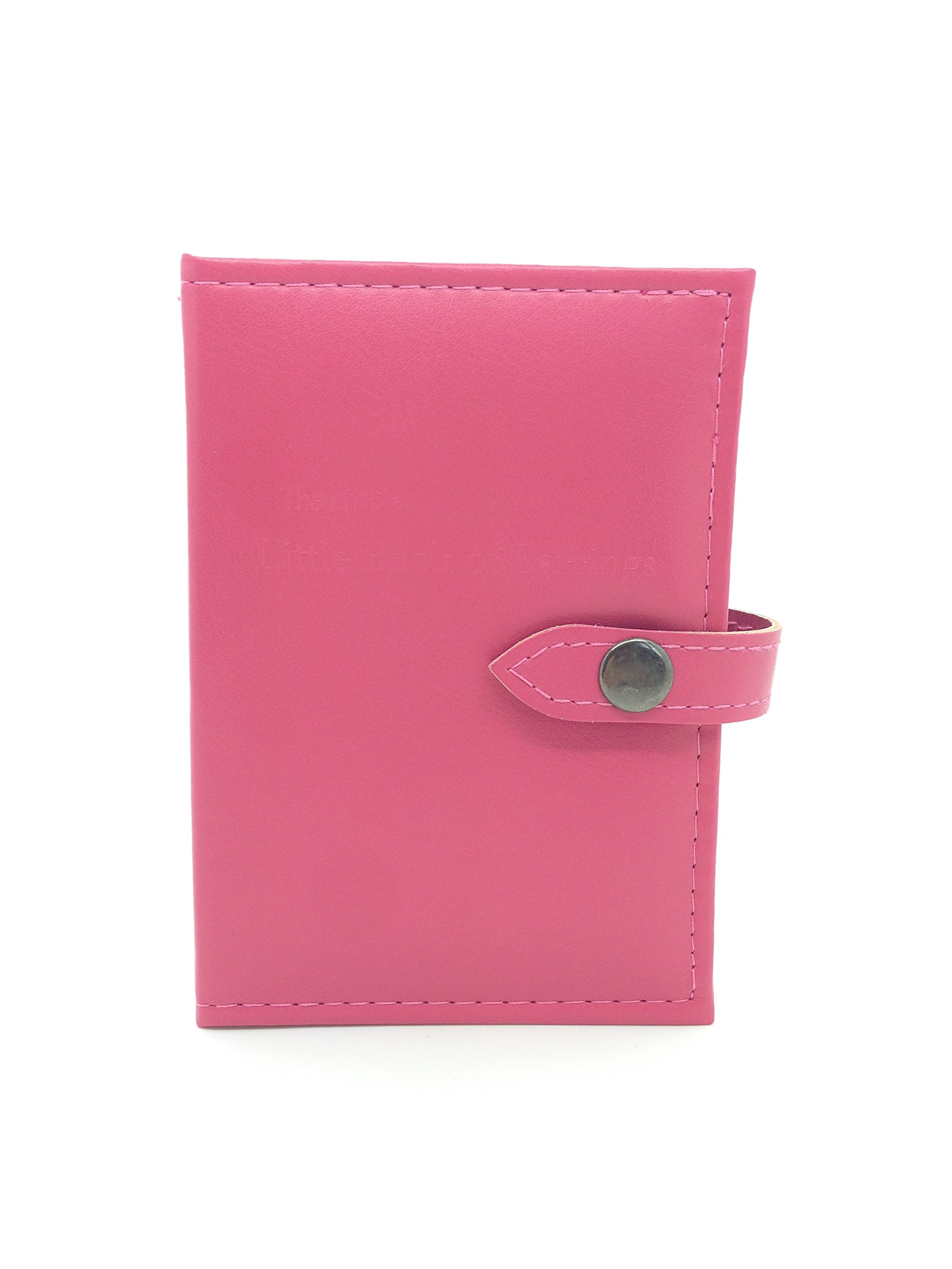 Small Size PINK - Little Little Book of Earrings - A Small Book for Keeping Your Earrings Safe!
