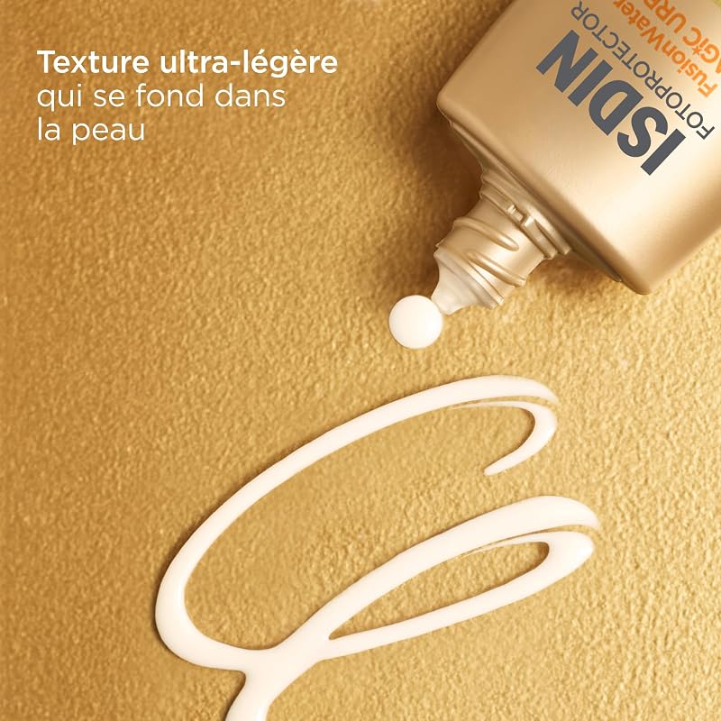 Fusion Water MAGIC Urban SPF 30 (50 ml) | Crème Solaire Visage à Action Anti-Pollution pour Environnements Urbains | Texture Ultra-Légère | Usage Quotidien