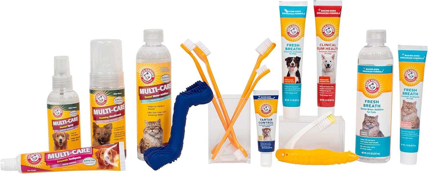 Arm & Hammer Fresh Breath Dental Water Additive for Cats, Odorless