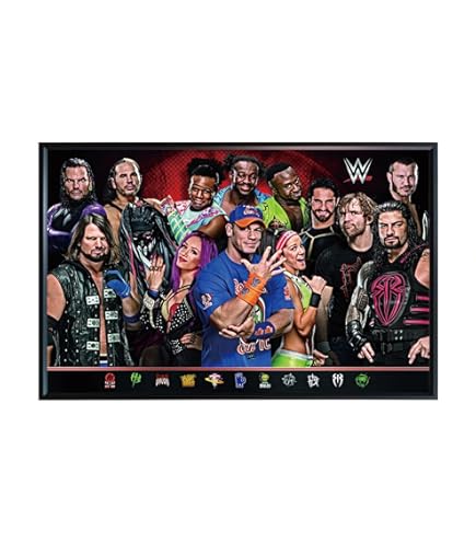 WWE WRESTLEMANIA23 サイン入り記念プレート WrestleMania 23 Mini Poster Limited Signature Edition Custom