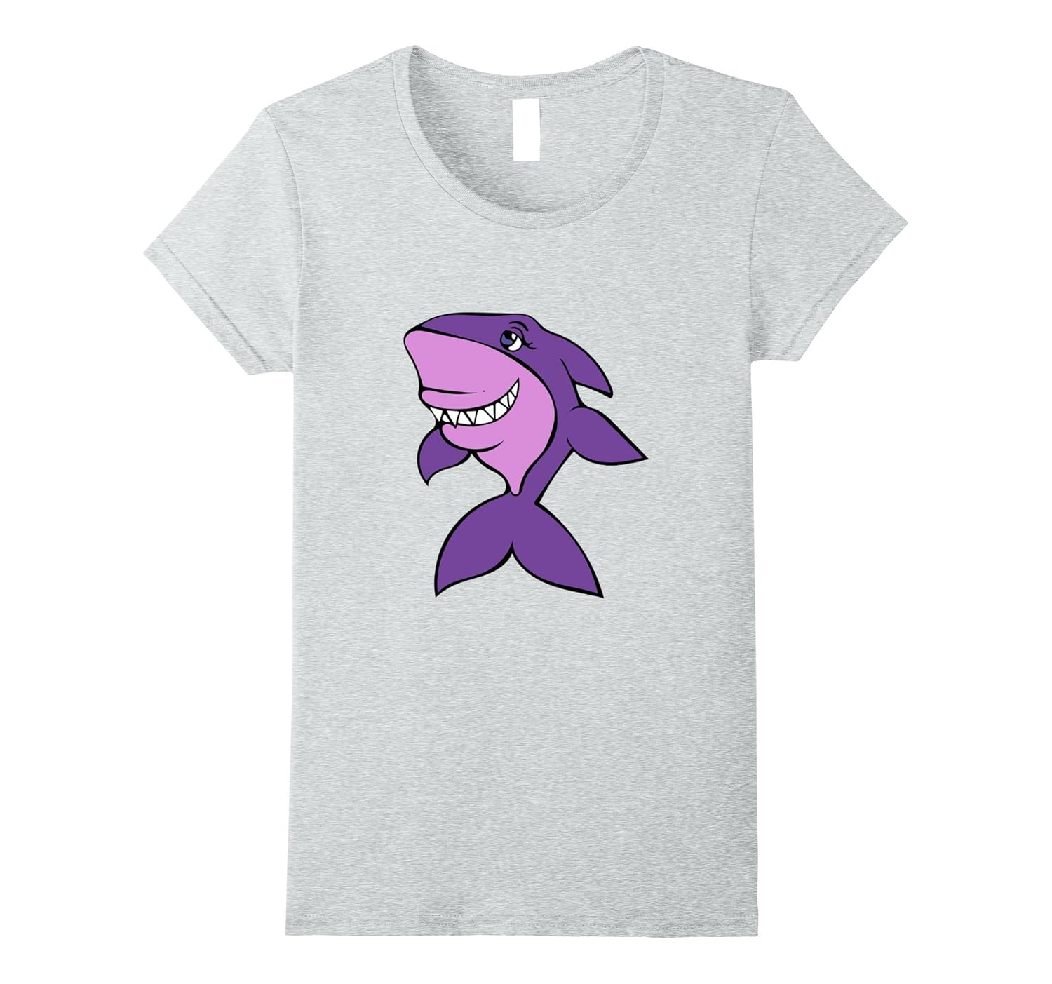 Purple shark shirt cute shark lovers tee shirts4LVS