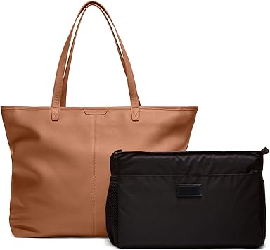 cognac diaper bag
