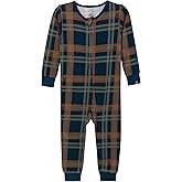 Modern Moments by Gerber unisex-baby Hacci Footless Pajamas