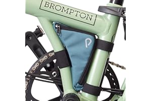 Vincita BOOMERANG BAG -Frame Bag for Brompton Bike - Bicycle Accessories (Blue)