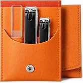 Nail Clippers Set, Fingernail and Toenail Clipper Cutters Trimmers Kit | Ultra Sharp All-IN-ONE Kit: 15% Thicker Premium Sturdy Podiatrist Toe Nail Care Tools. Perfect Grooming Gifts with Case