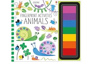 Fingerprint Activities Animals: An Interactive Fingerprint Book Featuring Crocodiles, Koalas, and Hedgehogs