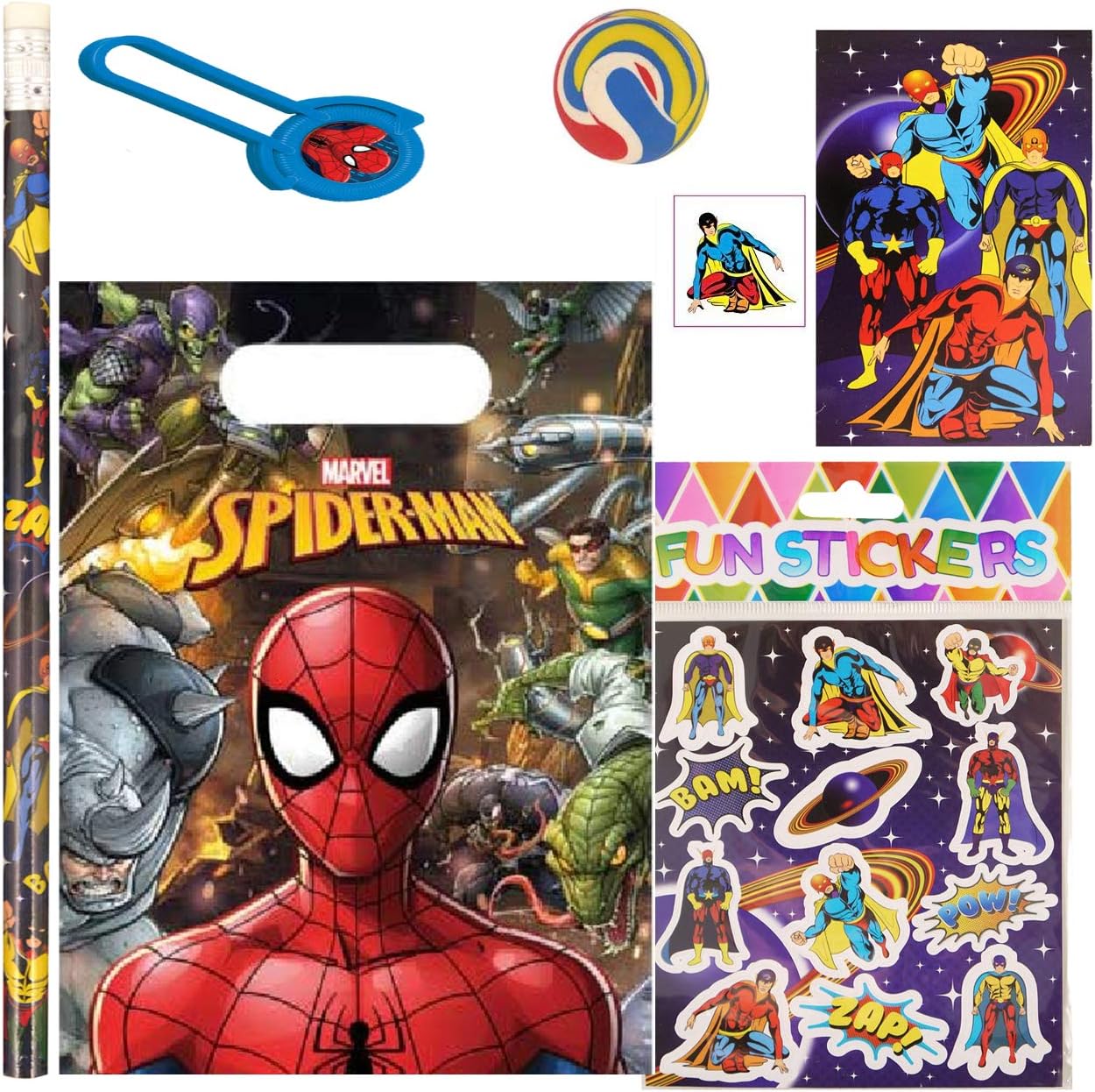 SPIDERMAN PRE FILLED PARTY BAG