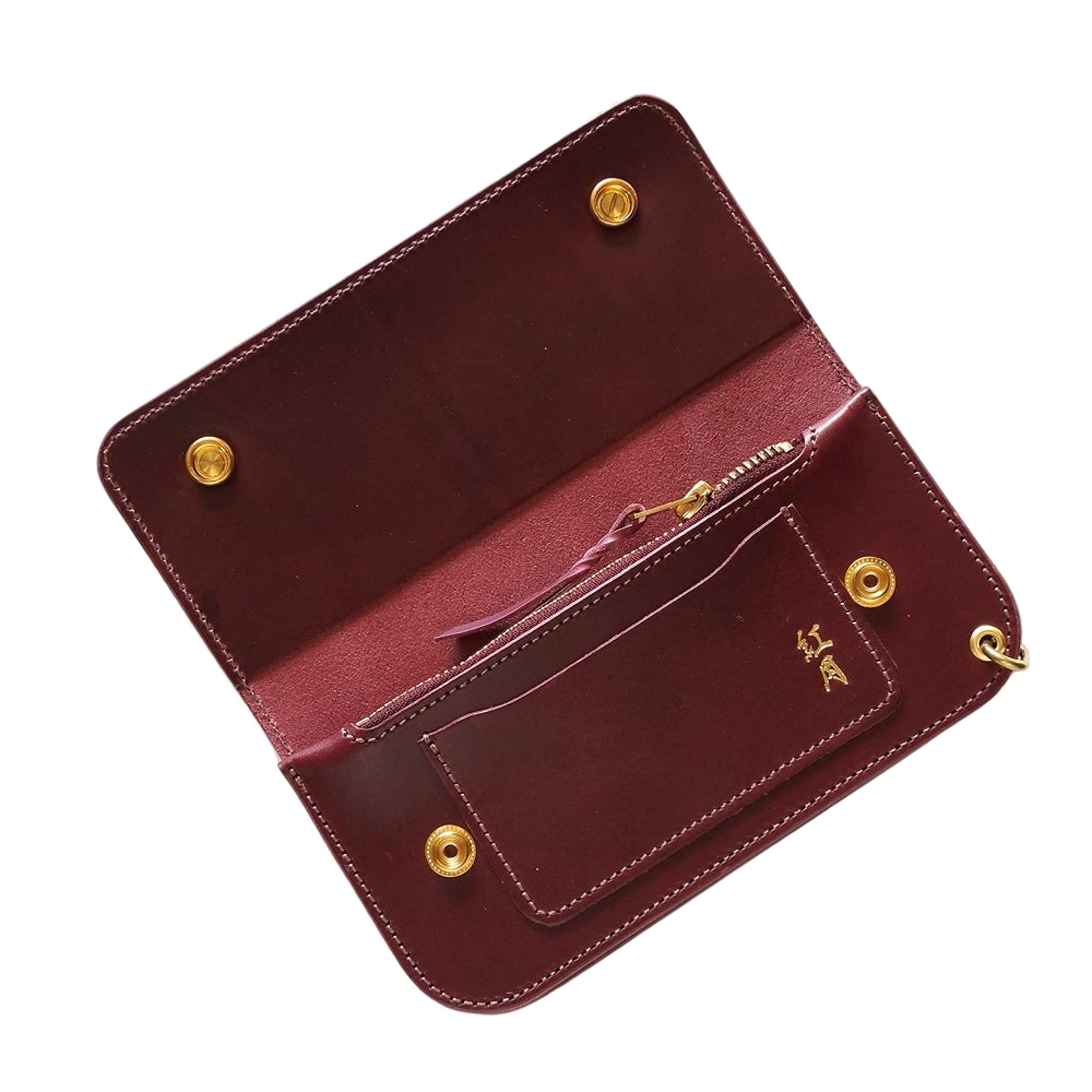 [octopus] 革蛸謹製 トラッカーウォレット TYPE-G (紅月)商品画像