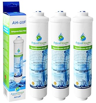 3x AquaHouse AH-UIF Filtro universal de agua para nevera ...