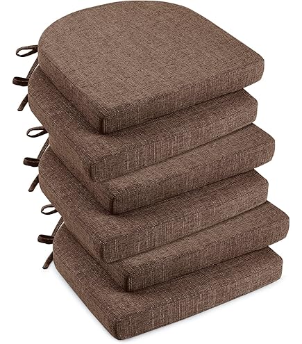 Coussins De Chaise En Mousse à Mémoire De Forme SUNROX FadeShield, Résistants à L'eau Et Aux Taches Durables Reversibles Avec Attaches Pour C~p117844906