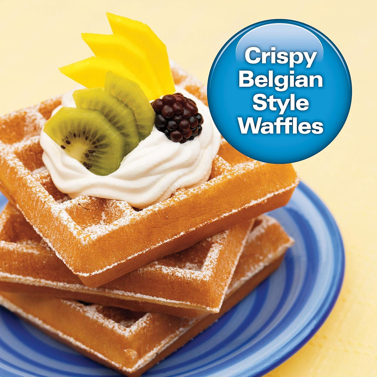 Hamilton Beach 2-Slice Non-Stick Belgian Waffle Maker with Browning Control, Indicator Lights, Compact Design, Premium Stainless Steel (26009): Electric Waffle Irons: Kitchen & Dining