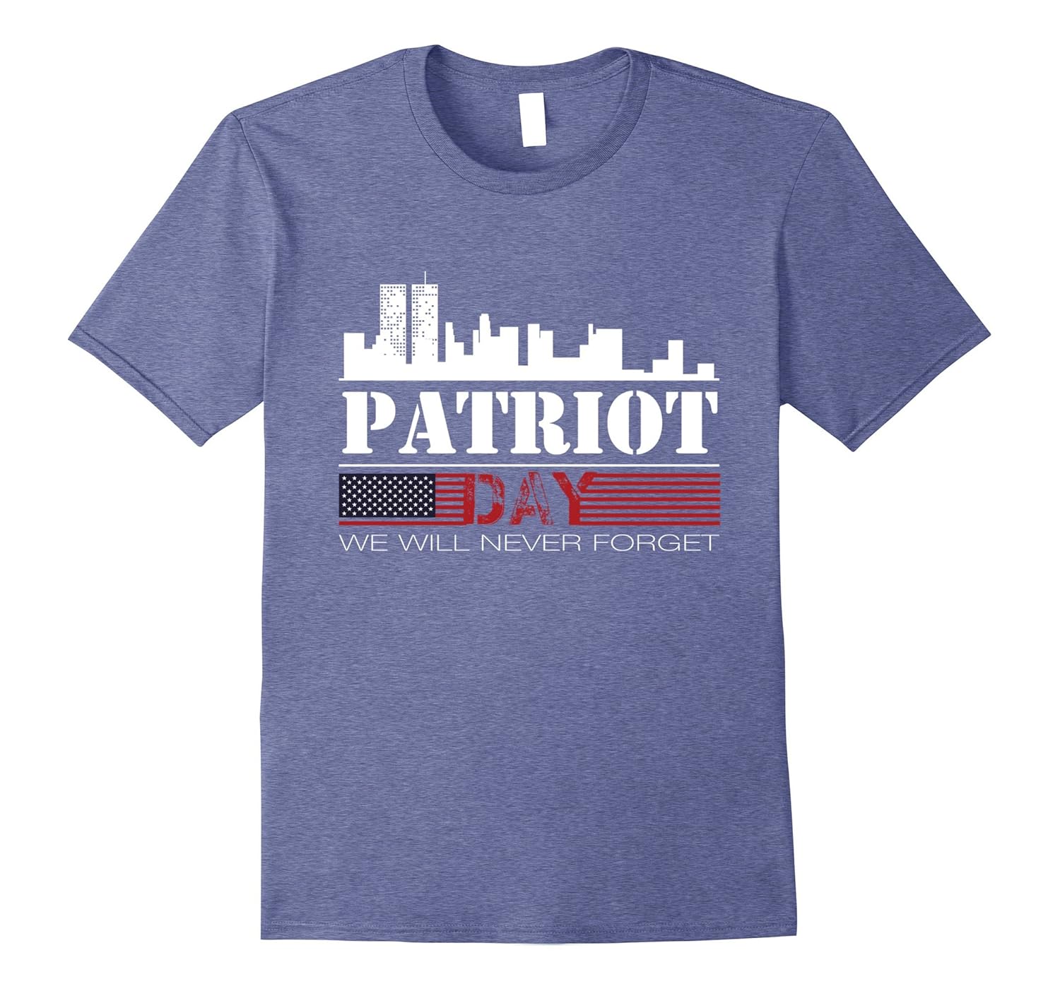 Patriot Day 911 Memorial USA Flag Twin Tower TShirt-anz