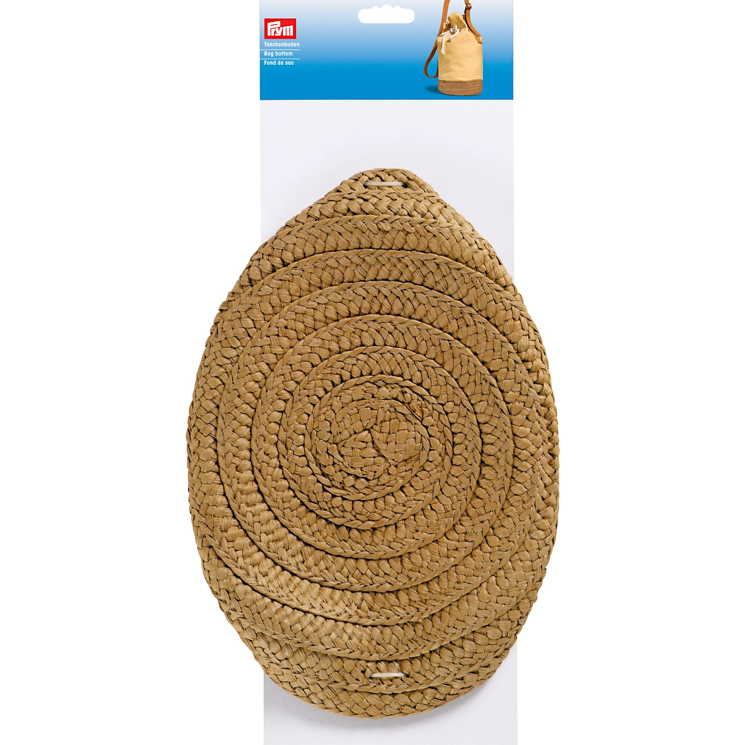 Prym Bag Bottom, Straw, Natural, 20x8 cm — image 1