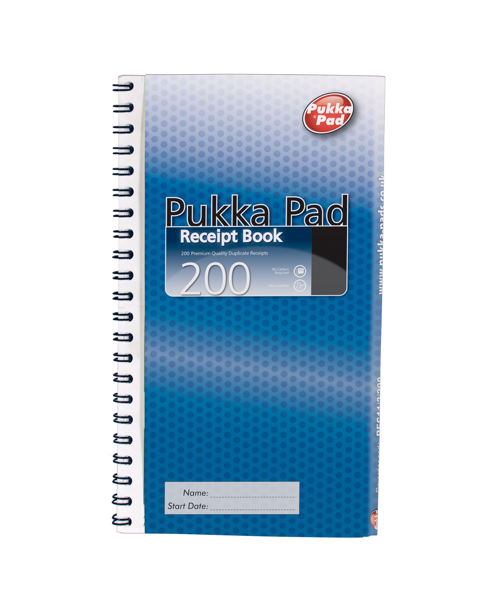 Pukka Pad, NCR Duplicate Receipt Book 152x280mm