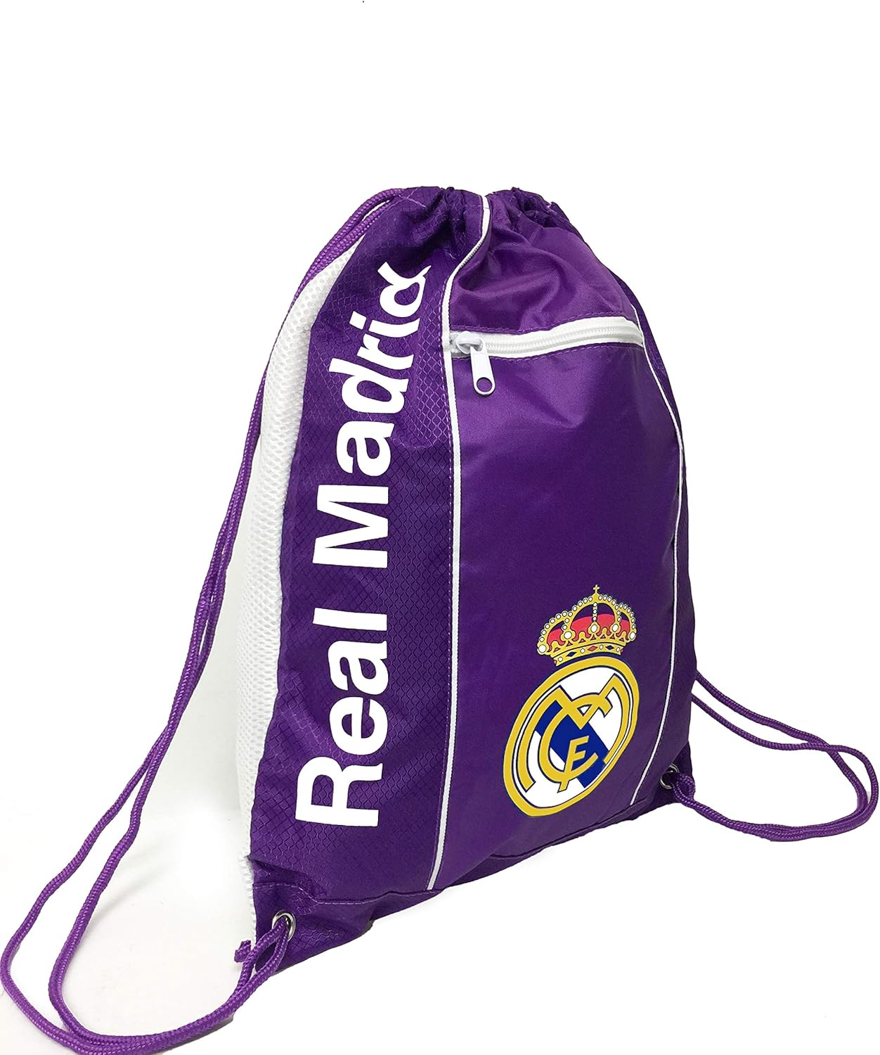 real madrid drawstring bag