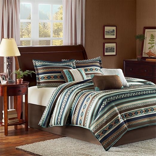 Amazon Com Madison Park Malone King Size Bed Comforter Set Bed In