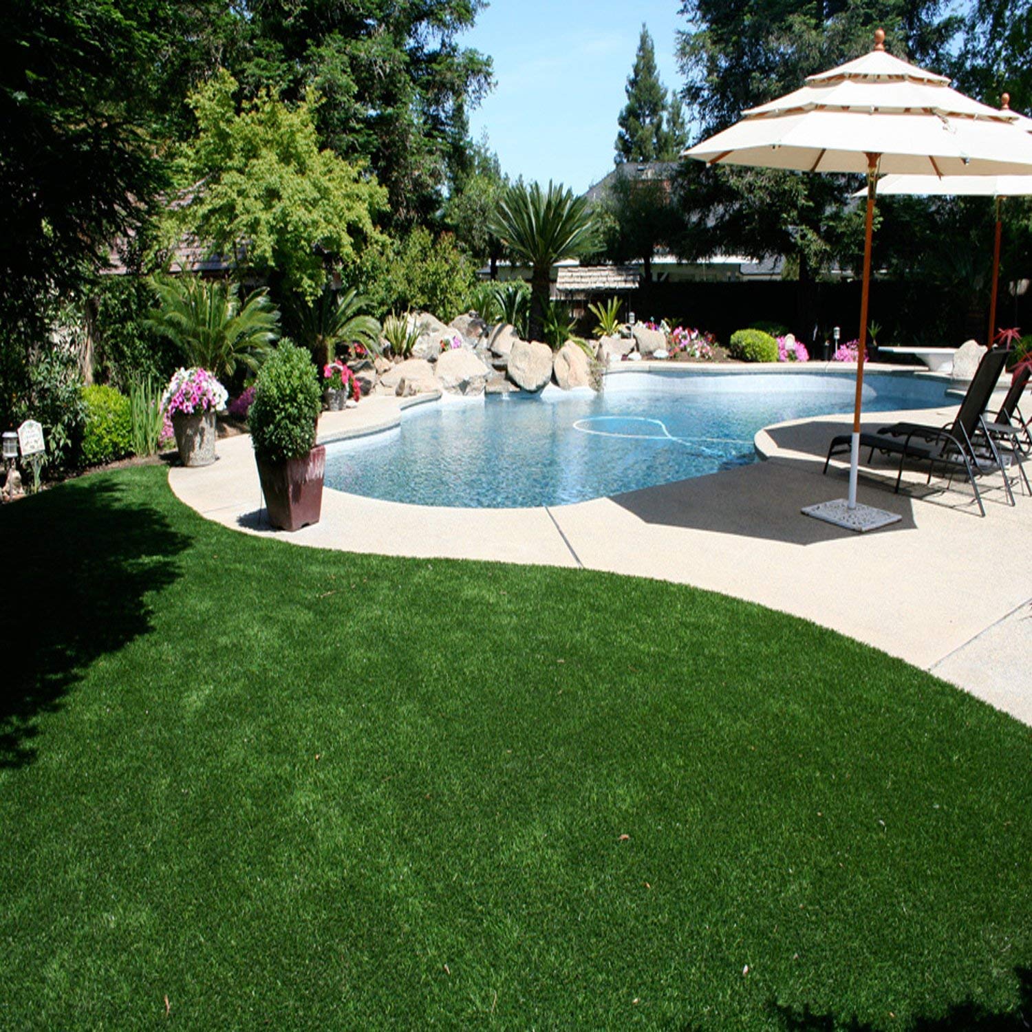 Patio Lawn Garden 3 3ft X 10ft Eco Matrix Fake Grass Rug
