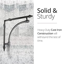 NACH Industrial Shelf Brackets 10 inch, Decorative