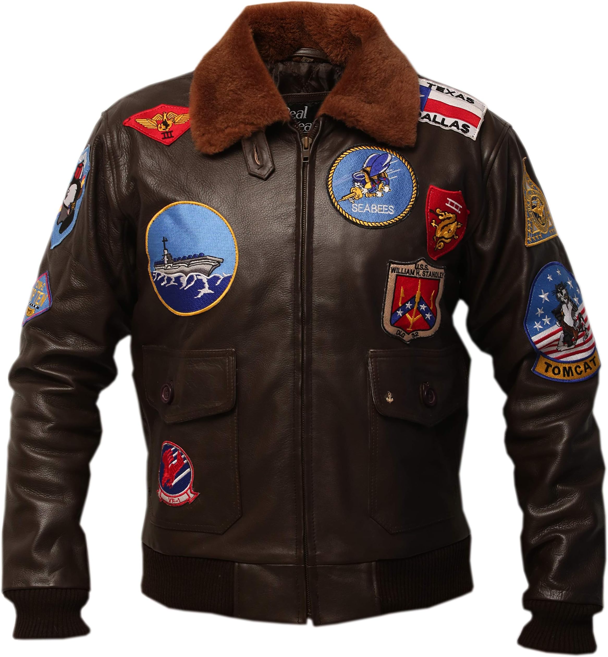 G1 Bomber Cowhide Leather Jacket