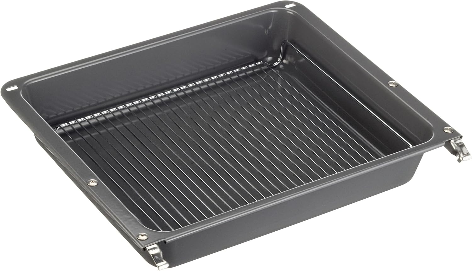 Bosch HEZ343000 Backofen und Herdzubehör/Extra Tiefe Pfanne mit Einlegerost/Ideal für große