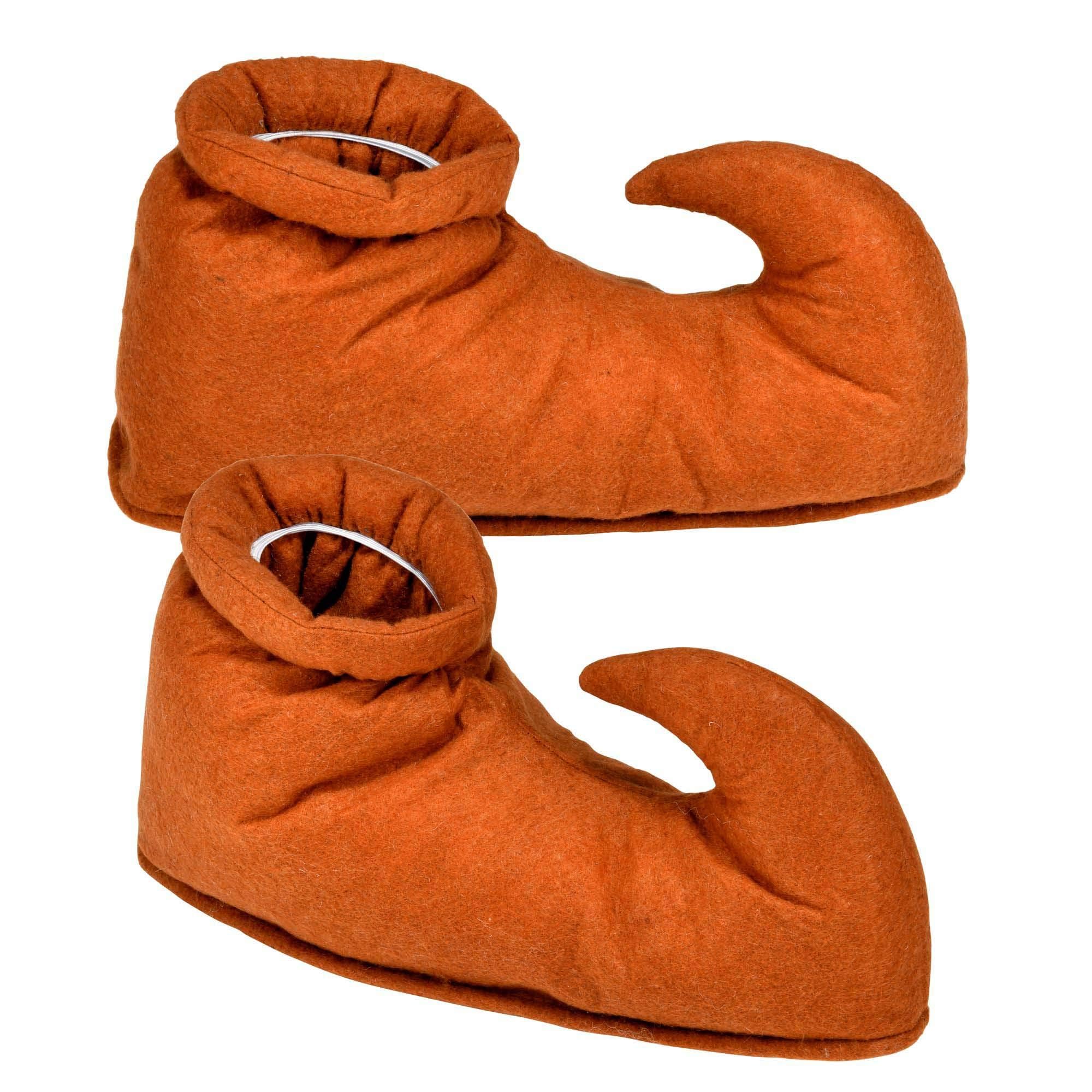 WIDMANN 09166 Elves Shoe Covers, 17/11/2019, Brown, Standard Size