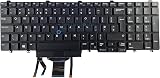 TellusRem UK Backlit Keyboard for Dell Latitude E5550 E5570 5580 5590 view 3